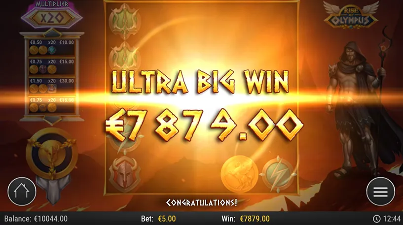 Rise of Olympus Origins Big Win